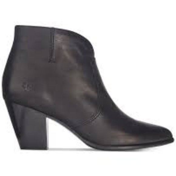 Frye Shoes - FRYE JENNIFER WESTERN COWBOY BLACK LEATHER POINTED TOE  BOOTIE BOOT 6.5 W BOX